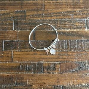 Source Unknown Silver Bracelet with Charms